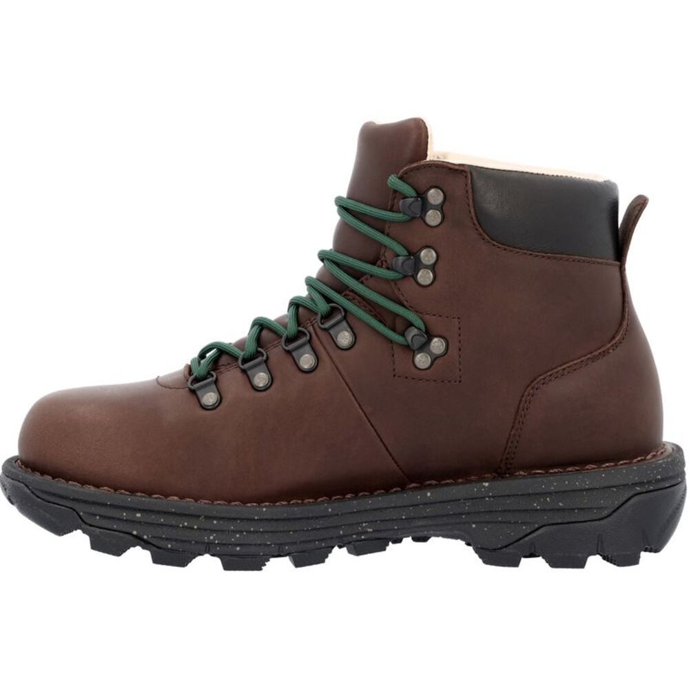 Rocky Mens Rampage Lace Up Waterproof Brown Boots (NWT) - Picture 3 of 5